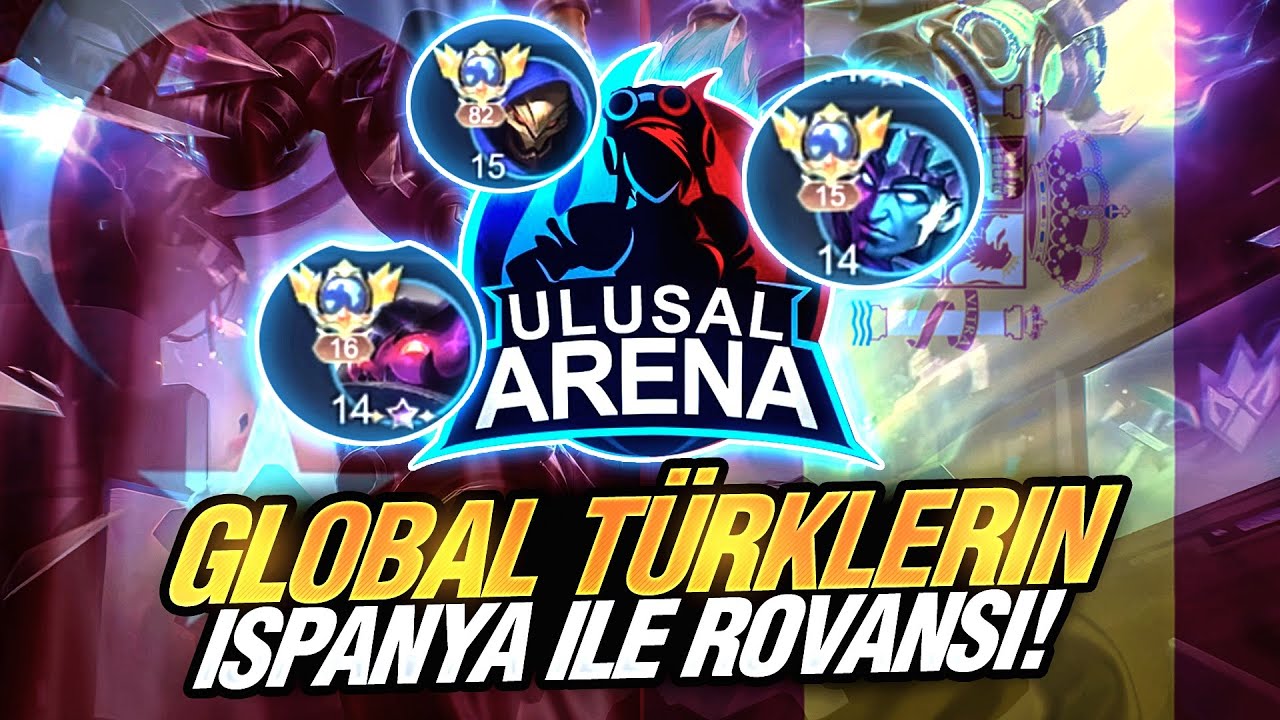 GLOBAL T&Uuml;RKLERİN İSPANYA İLE R&Ouml;VANŞI! & ULUSAL MA&Ccedil;! | RAKİP TANK SAPIK &Ccedil;IKTI! | Mobile Legends