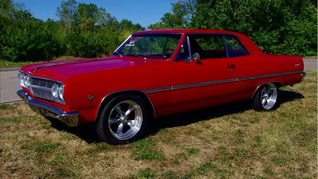 1965 Chevy Malibu SS 327 V8 Aluminum Heads Four-Speed