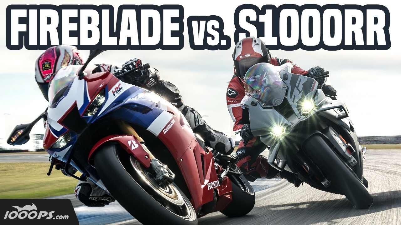 Honda Fireblade vs. BMW S 1000 RR 2025: Racetrack Review & Comparison