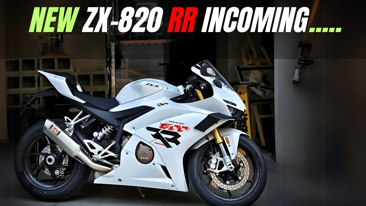 CONFIRMED!! - NEW ZX-820RR is Launching with Inline Triple Engine🔥