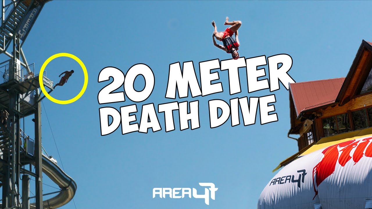 20 Meter death dive at Area47 | BIRTHDAY VLOG 127