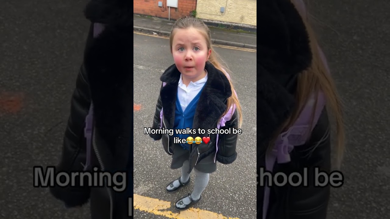 Adorable Girl&rsquo;s &lsquo;Adult&rsquo; Rant About Walking to School Will Make You Laugh!