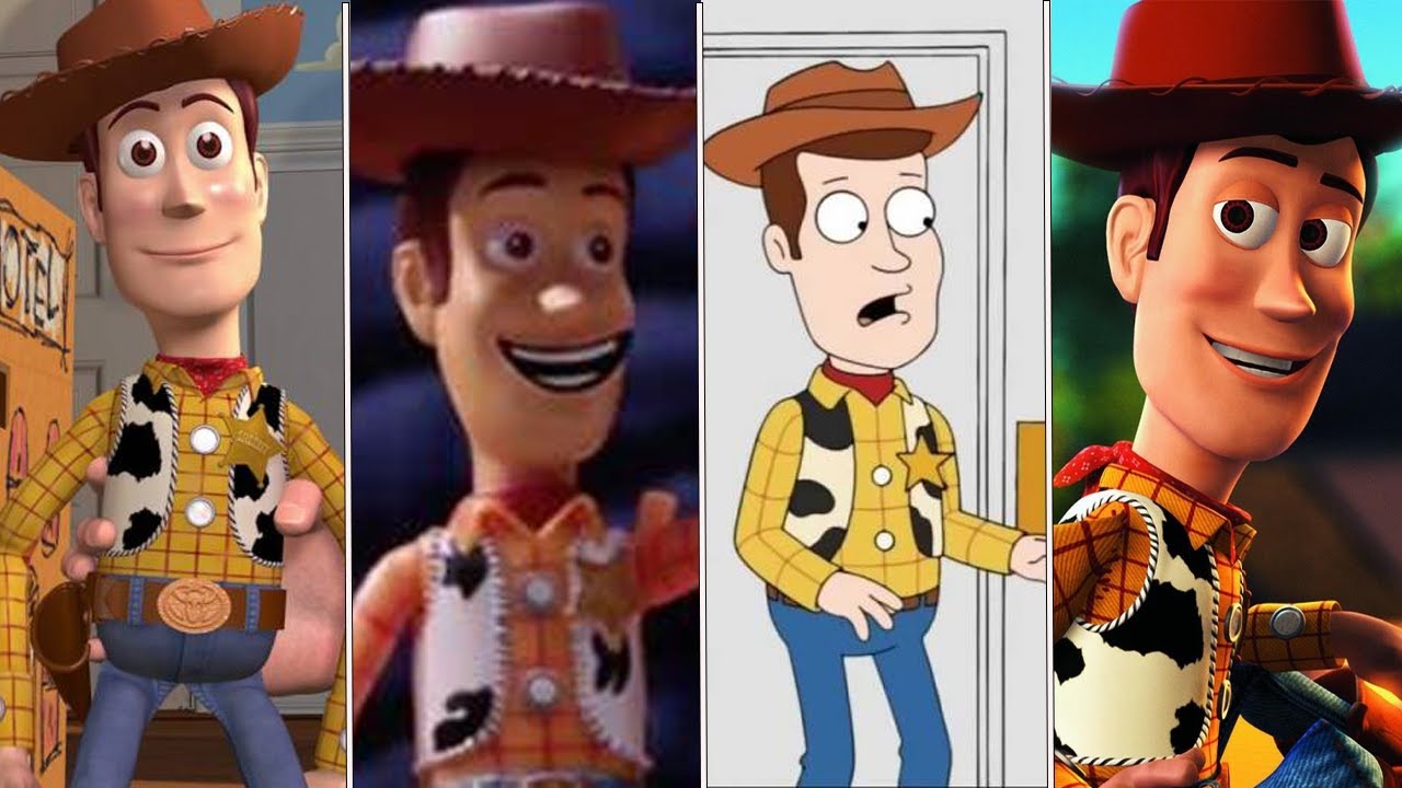 Evolution of Sheriff Woody(Toy Story)(1995-2025)