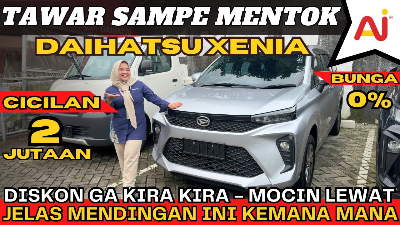 PROMO IIMS 2026 DAIHATSU XENIA - SIGRA‼️Daihatsu Sigra cicilan Nya 80rb/Hari‼️Pangkas Bunga Kredit⁉️