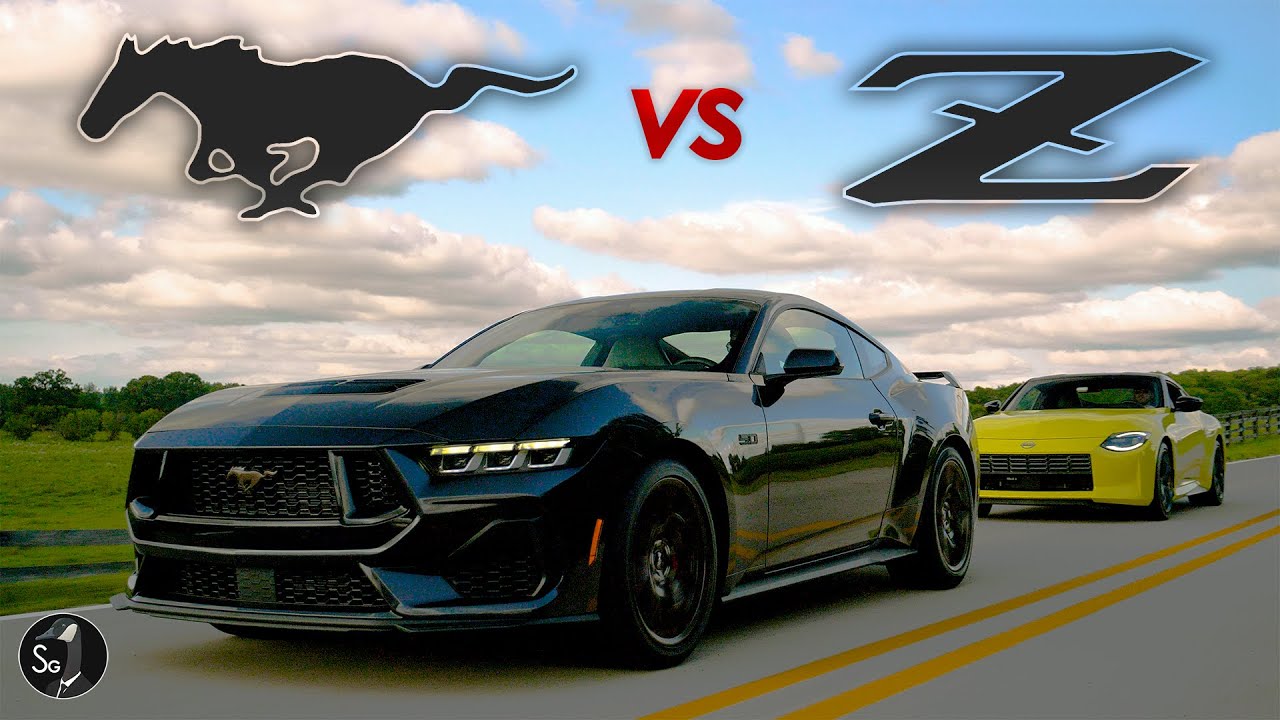 Mustang GT против Nissan Z | Максимальная мощь, высокие цены