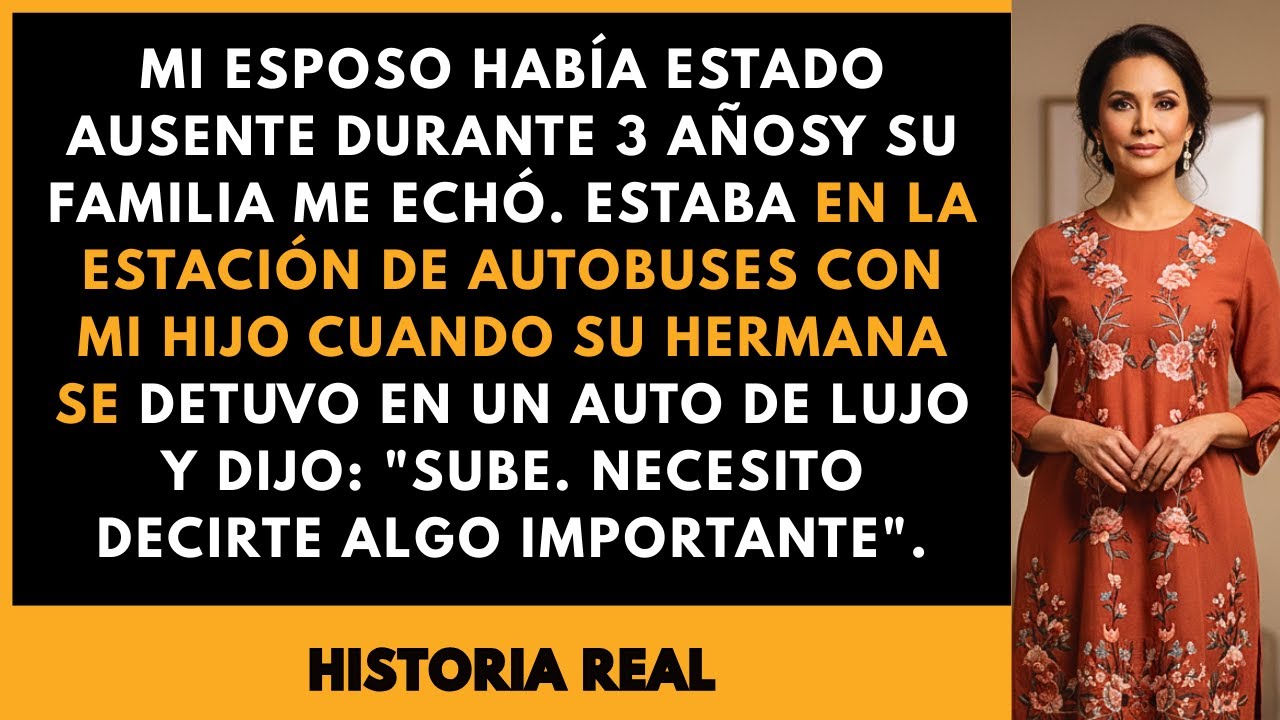 Mi esposo desapareció y años después su hermana llegó en un auto de lujo y solo dijo:''¡Ya sube!''