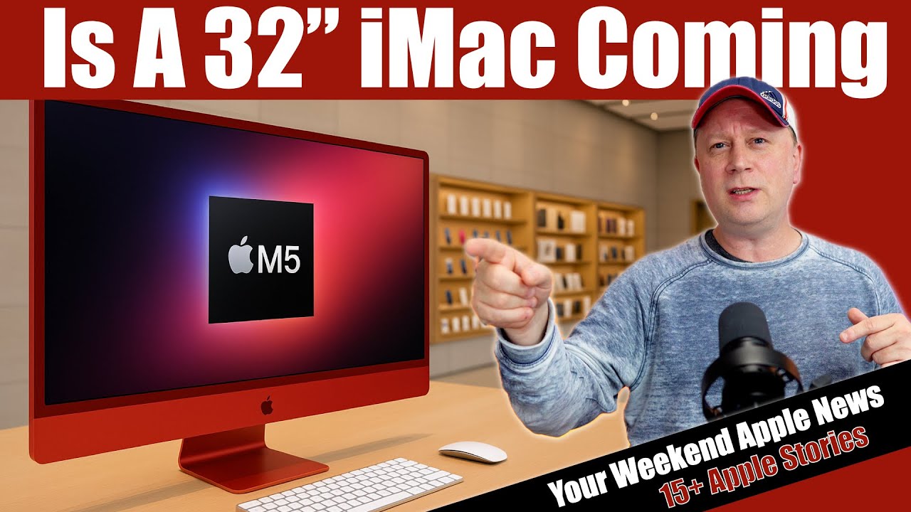 Появится ли новый iMac M5 с диагональю 32 дюйма в 2026 году? Почему это возможно. А также: рабочи...