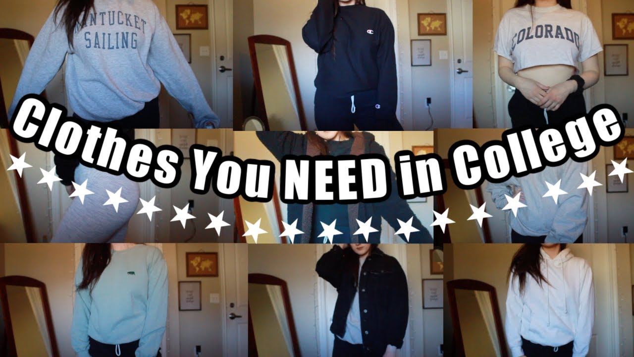 Comfy College Clothing Haul / What College Students ACTUALLY Wear To Class