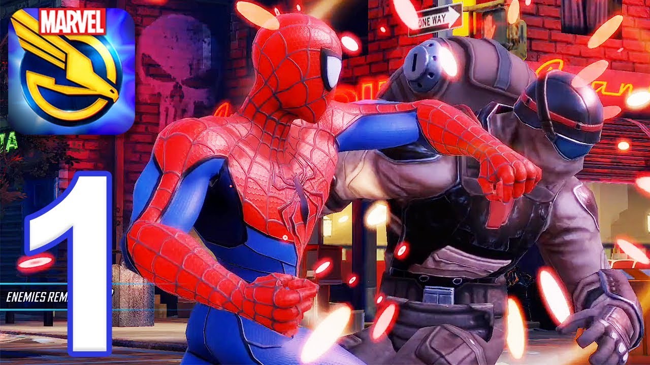 MARVEL Strike Force - Gameplay Walkthrough Part 1 (iOS, Android)