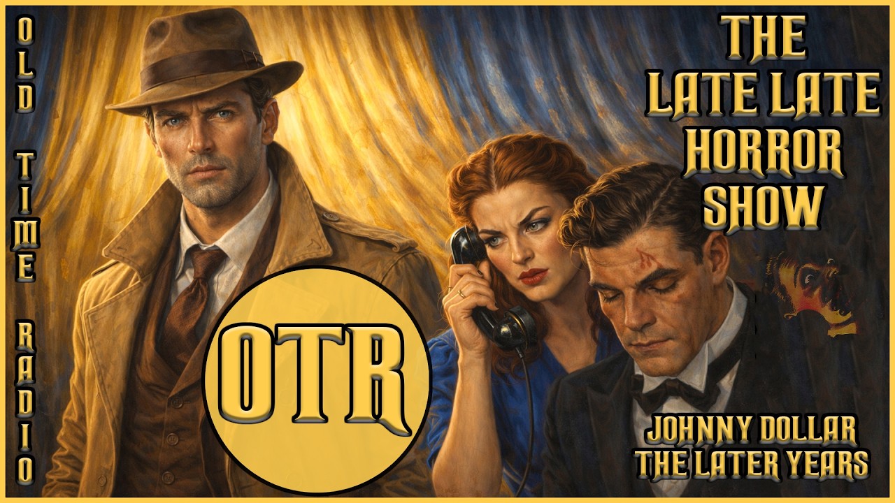 Johnny Dollar Detective / Bob Bailey The Later Years / Old Time Radio Show / All Night Long 12 Hours