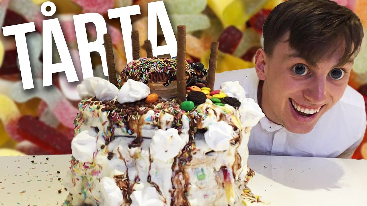 Vi bakar en SJUK tårta! - Vlog #28