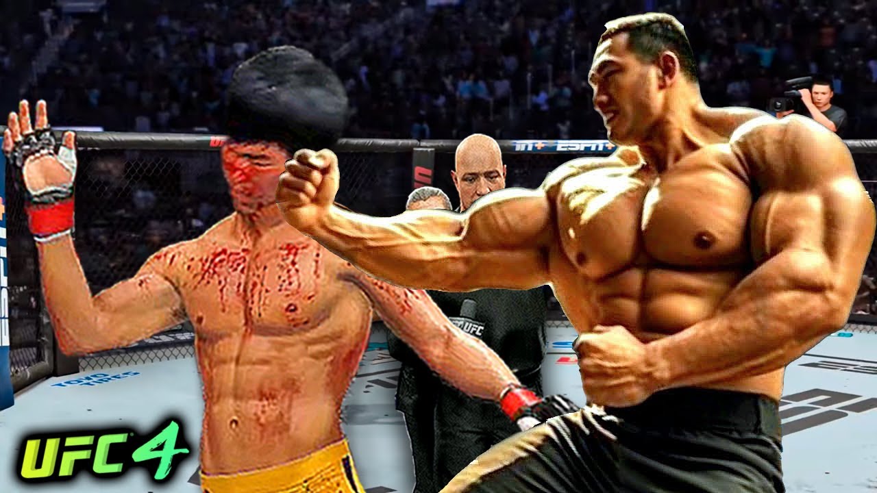 Bruce Lee vs. Unknown Fighter Asia (EA sports UFC 4)