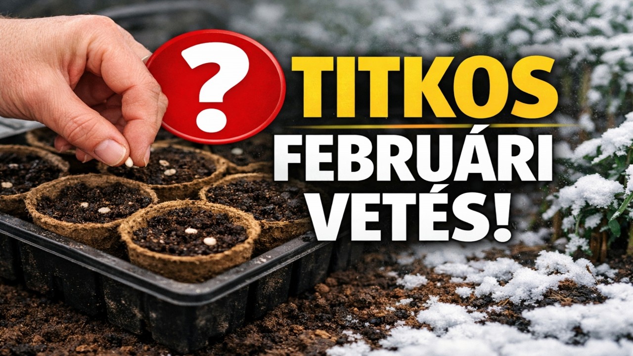 Korai szüret: Mit ültessünk februárban, hogy zöldüljön az irigységtől a szomszéd? Egy titok a lustá