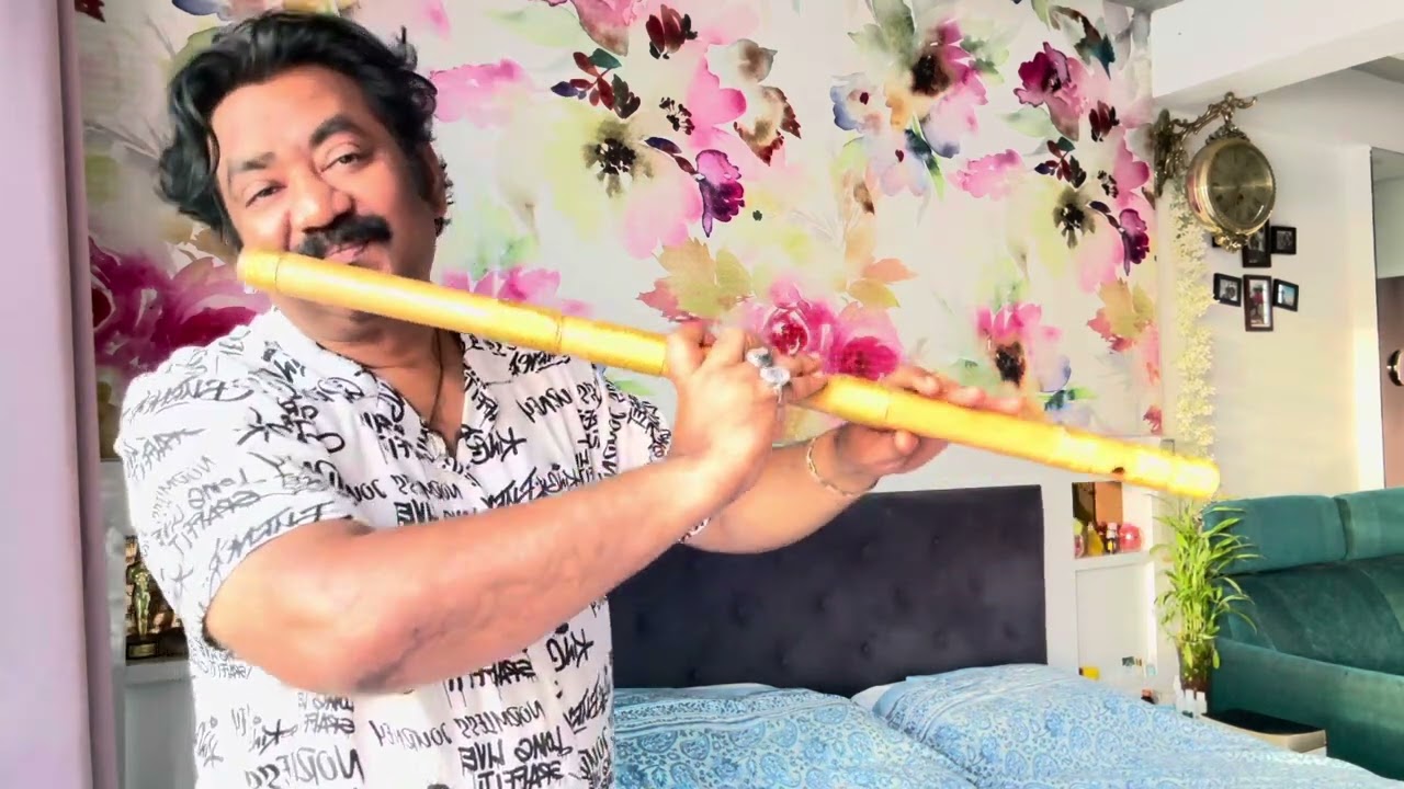 A flute instrument cover of a legendary composition of shri Ilayaraja