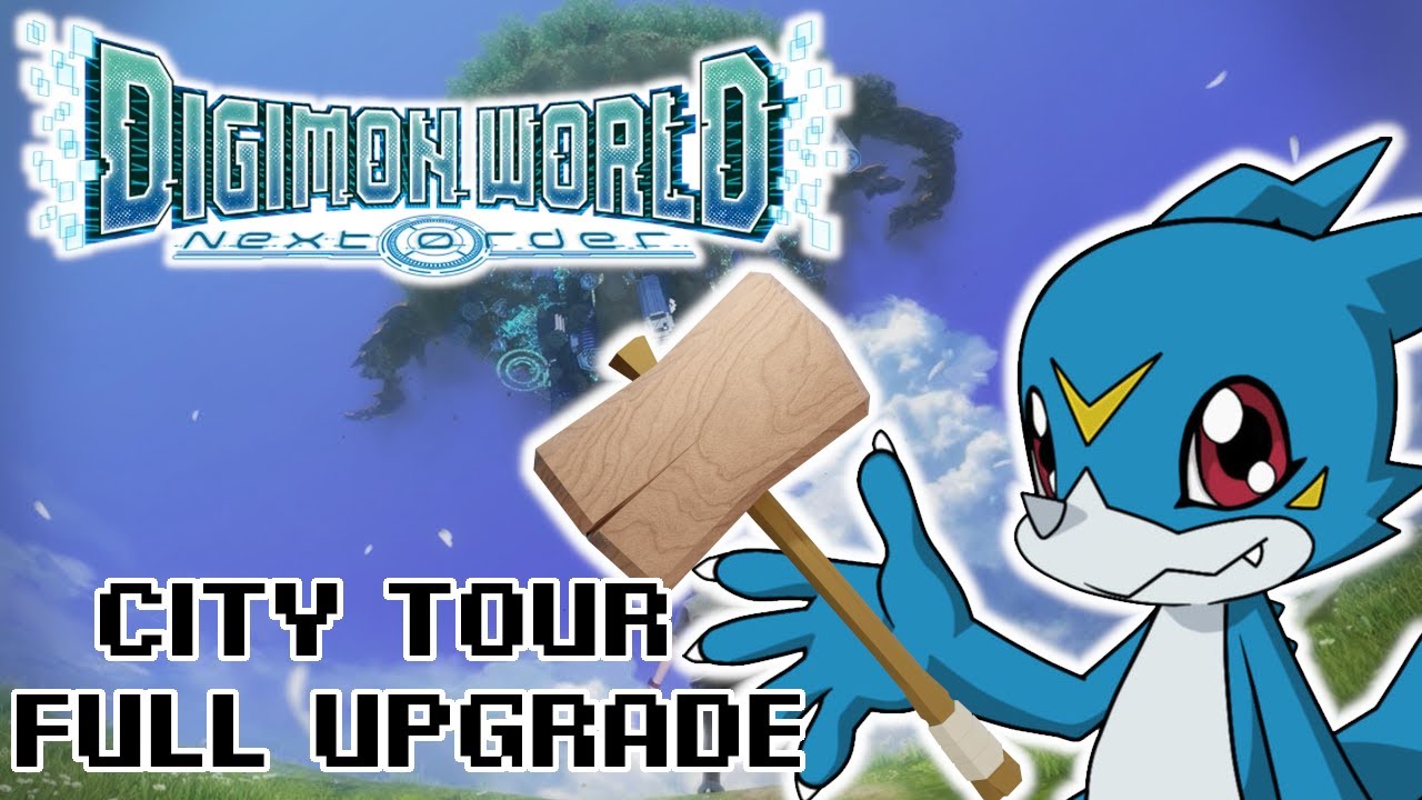 Digimon World: Next Order - Fully Upgraded City