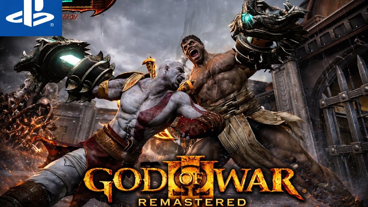 KRATOS VS HERCULES  FINAL BATTLE - GOD OF WAR 3