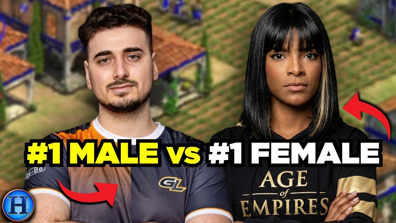 #1 Ranked Male vs #1 Ranked Female | AoE2