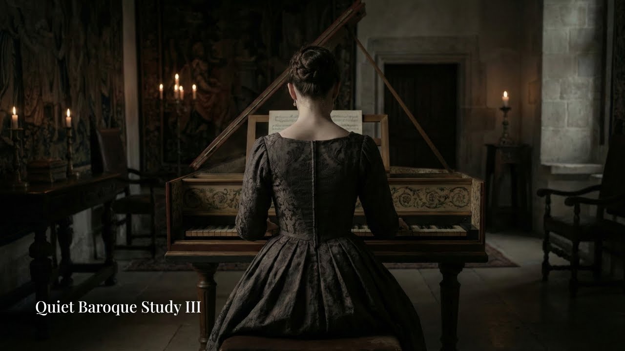 Measured Baroque Hands – Classical Harpsichord Performance｜Quiet Baroque Study III