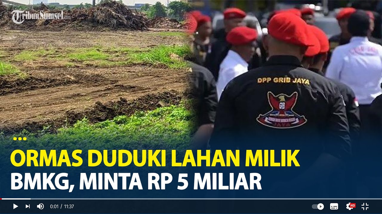 Ormas Duduki Lahan Milik BMKG, Minta Rp 5 Miliar untuk Tarik Massa dari Lokasi Proyek