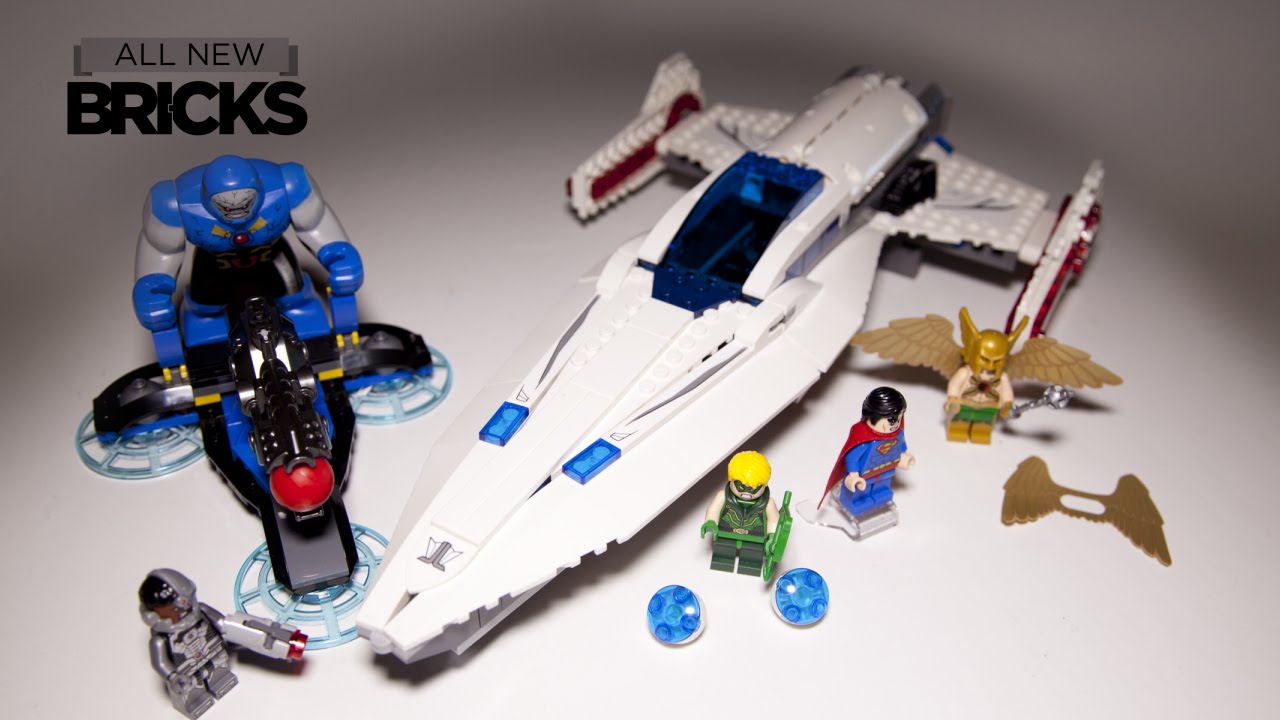 Lego Super Heroes 76028 Darkseid Invasion Speed Build Review