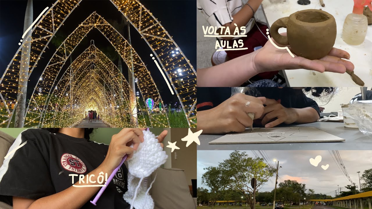 aulas de arte, passeios e aprendendo tricô  | vlog da semana