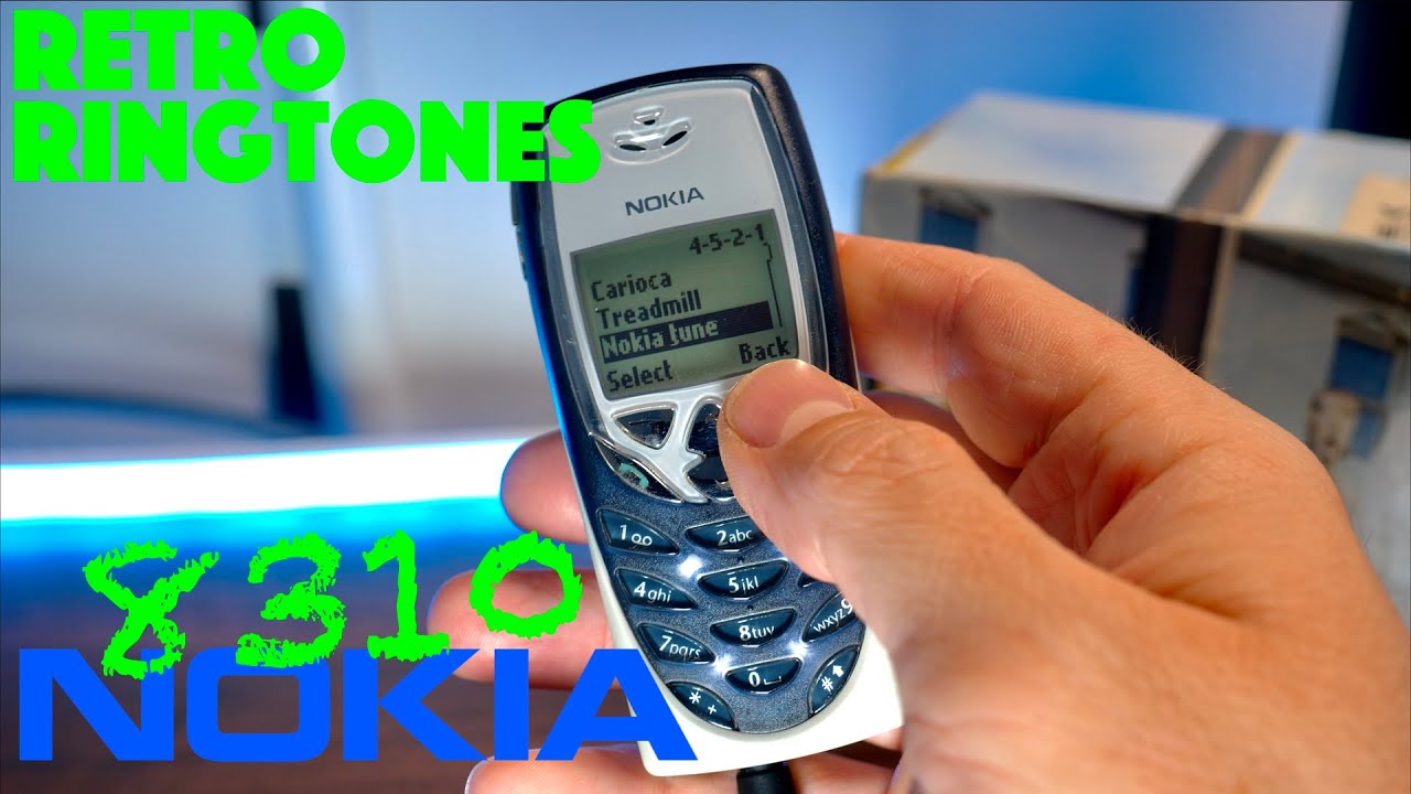 All Of The Classic Nokia 8310 Ring & Text Tones From 2001
