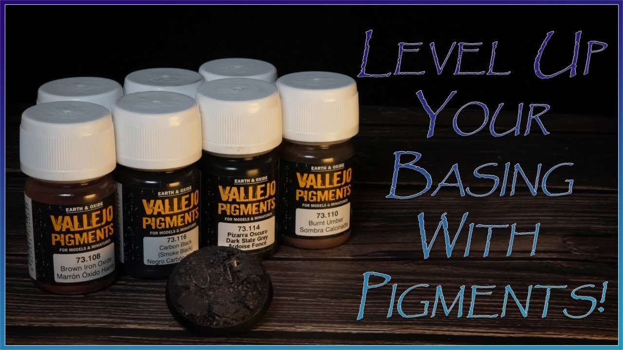 Level up your basing by using pigments! Grimdark City Basing Tutorial