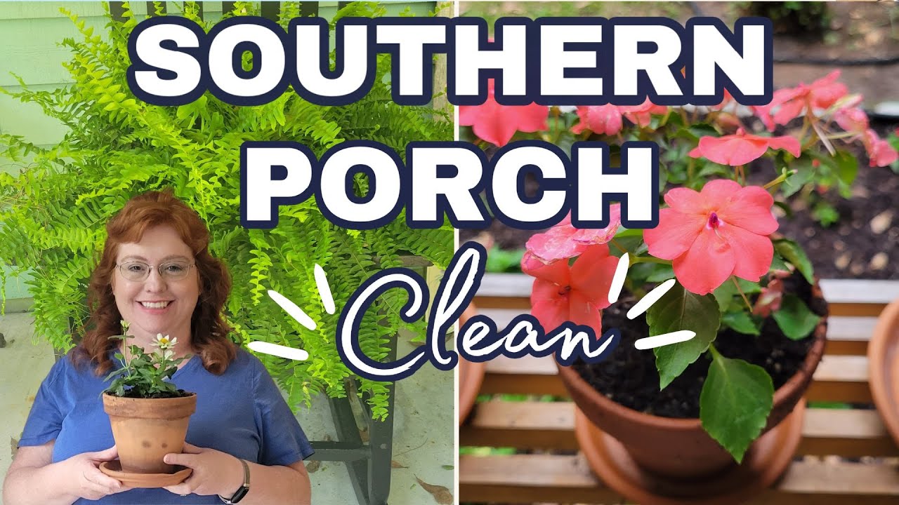 Cleaning My Southern Front Porch