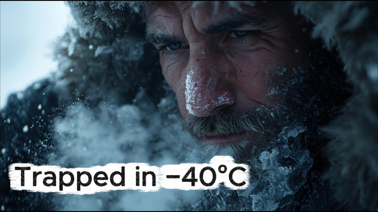 Оказавшись в одиночестве на замерзшем склоне горы при температуре −40°C на Аляске