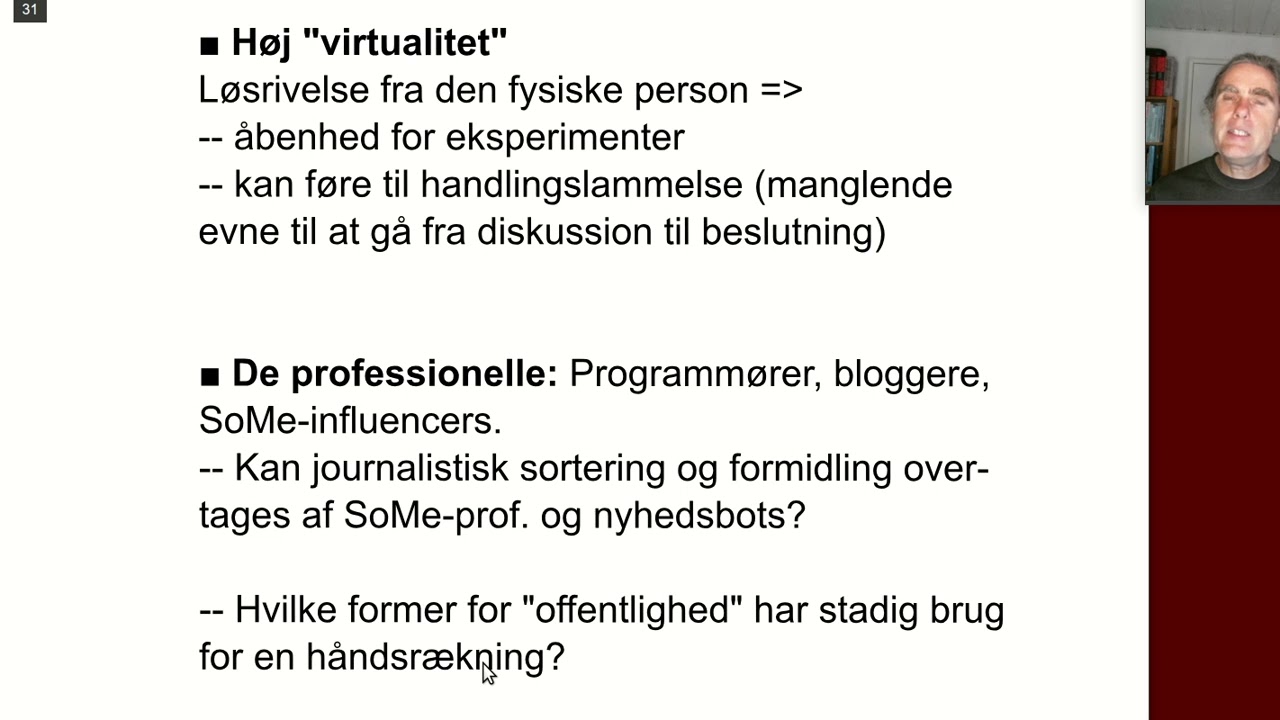 Offentlighed gennem internettet