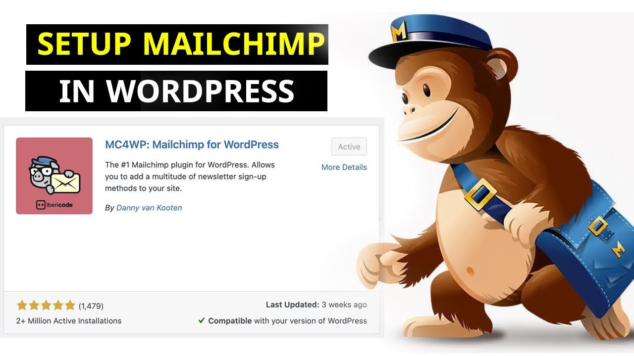 How to integrate Mailchimp in WordPress | Setup MC4WP-Mailchimp for WordPress Plugin Bangla Tutorial