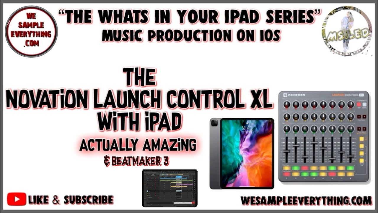 The Novation Launch Control XL - (Whats In Your iPad)