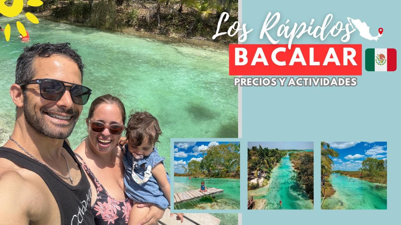 As&iacute; son los R&Aacute;PIDOS DE BACALAR en el CARIBE MEXICANO 🇲🇽