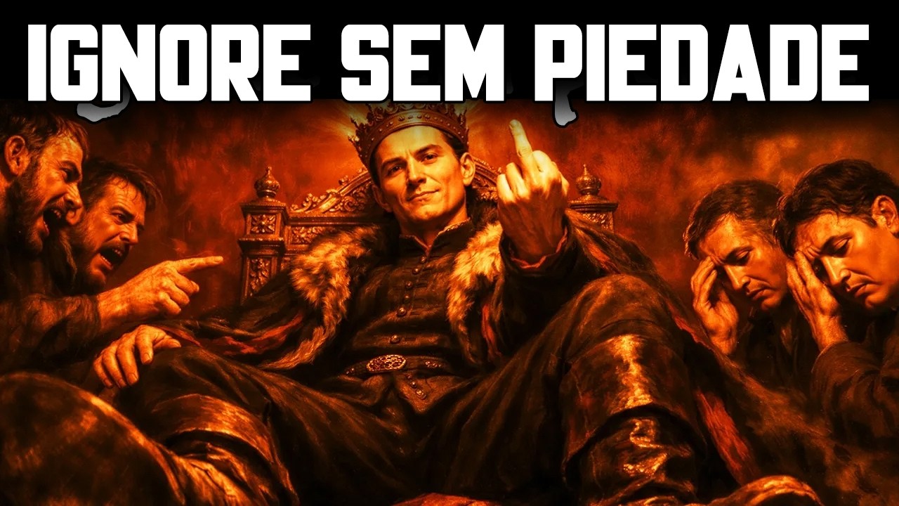 Pare de reagir. Pare de explicar — Comece a ignorar | 7 truques psicológicos sombrios ​​de Maquiavel