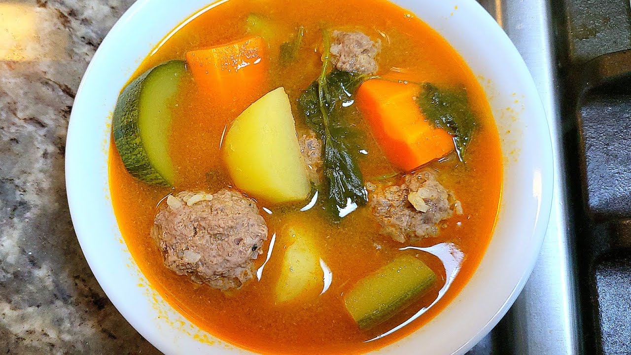 Caldo De Albondigas | Ground Beef Recipe