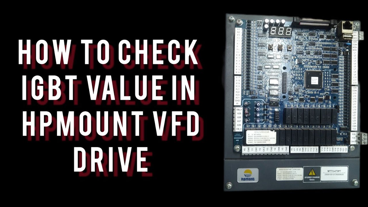 How to check igbt value in VFD drive/Invt/hpmount/monarch/Fuji/igbt board/how to check igbt in tamil