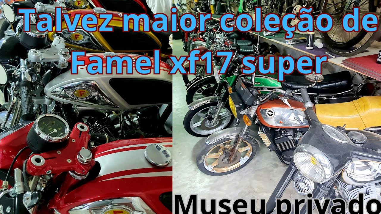 Museu privado de motorizadas (mais de 20 xf17 super)