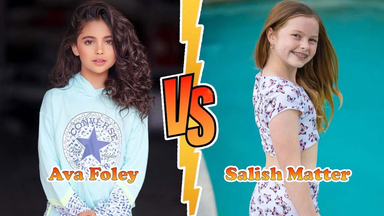 Salish Matter VS Ava Foley Transformation 👑 New Stars From Baby To 2023