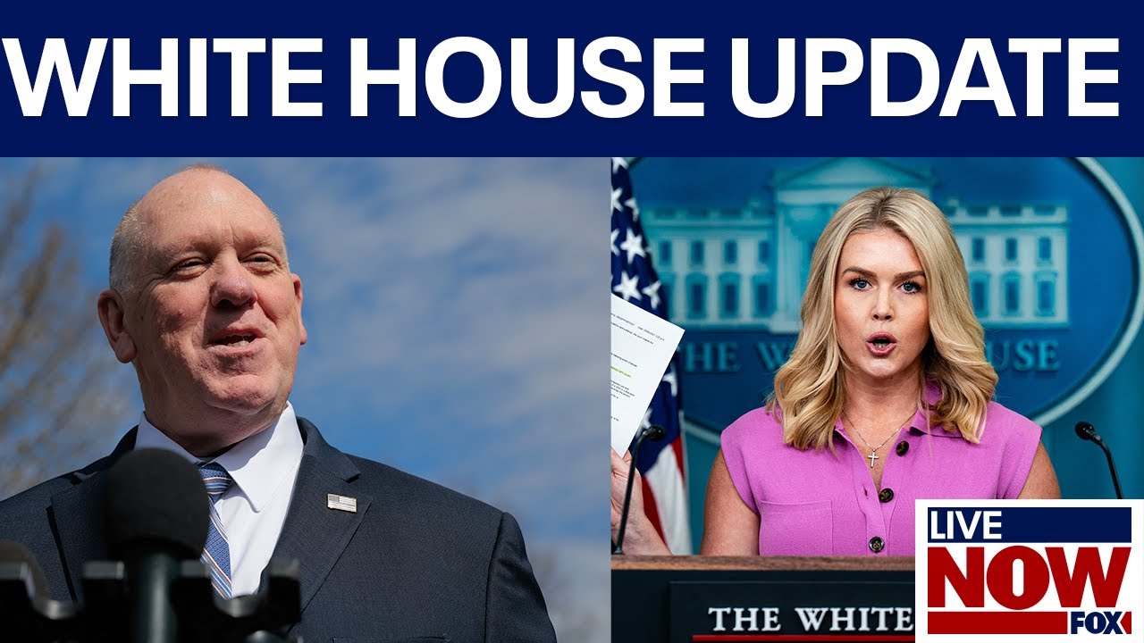 FULL BRIEFING: White House briefing hosted by Karoline Leavitt & Tom Homan