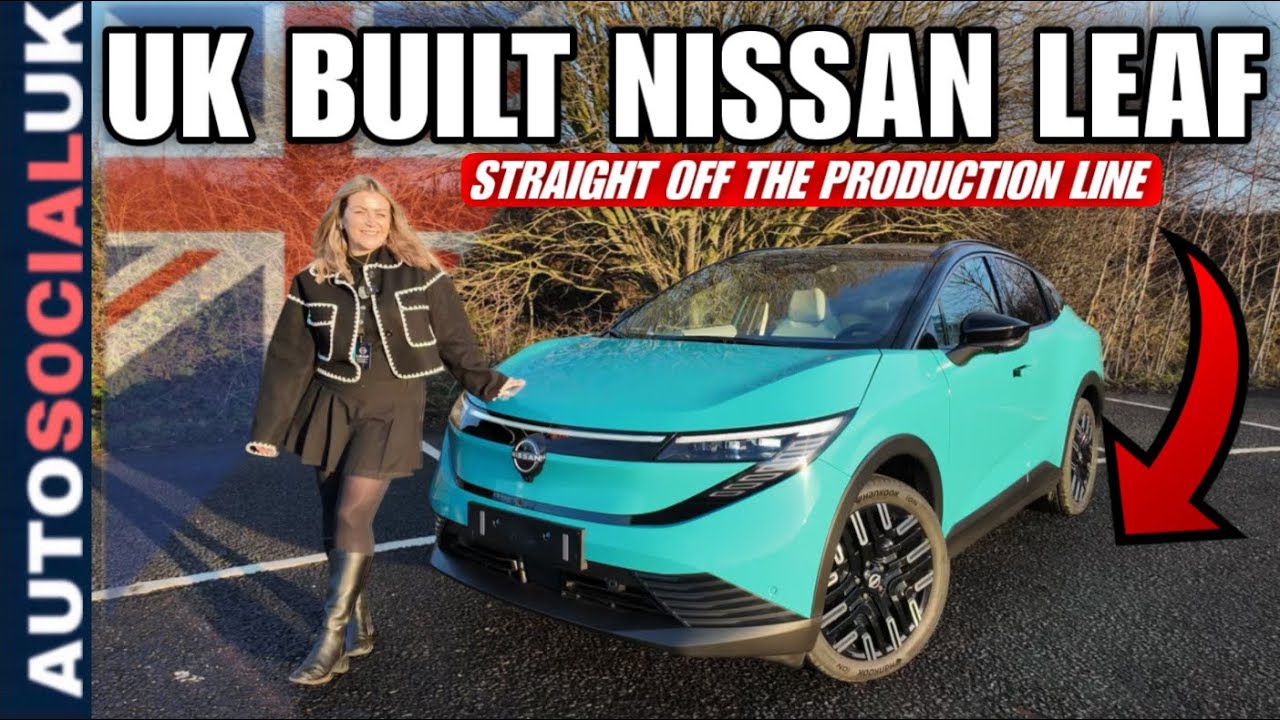 Тест-драйв электромобиля британского производства - обзор Nissan LEAF! | Запас хода, цена и грант...
