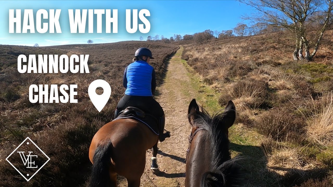 HACKING OVER CANNOCK CHASE | Spring is HERE | The Vocal Equestrian