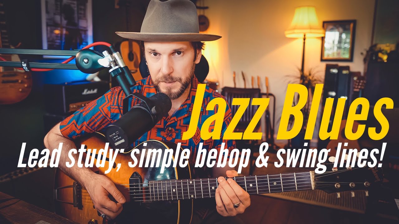 Learn to solo over a Jazz Blues progression like the greats! Charlie Christian, Charlie Parker etc