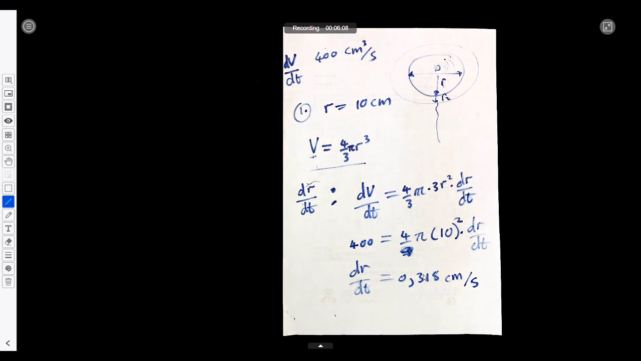 Lesson 3.2 Continued: Related Rates of Change | N5 Mathematics