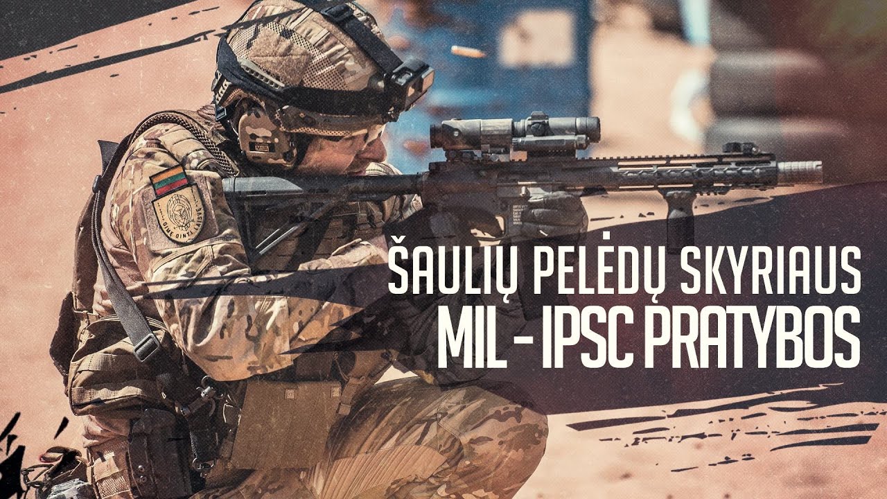 Šaulių Pelėdų skyriaus MIL - IPSC pratybos | Benediktas Vanagas
