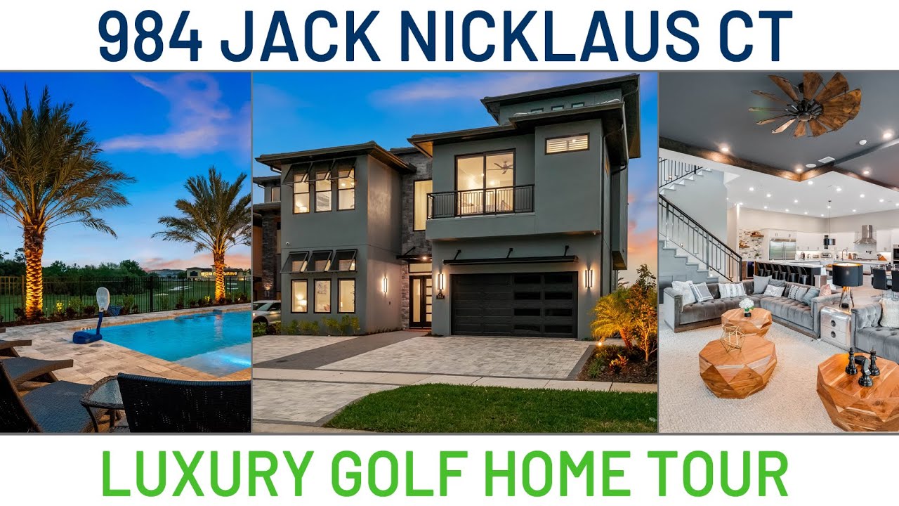 The Bear's Den Club at Reunion 10 bedroom Luxury Golf Home Video Tour.