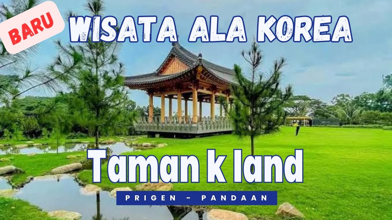 Wisata ala KOREA di prigen - pandaan, TAMAN K land. #vlog #wisata #liburankeluarga 