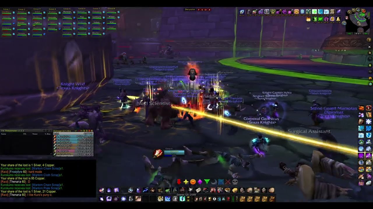Turtle Wow - PUG progression Naxx - 24 January - Mage