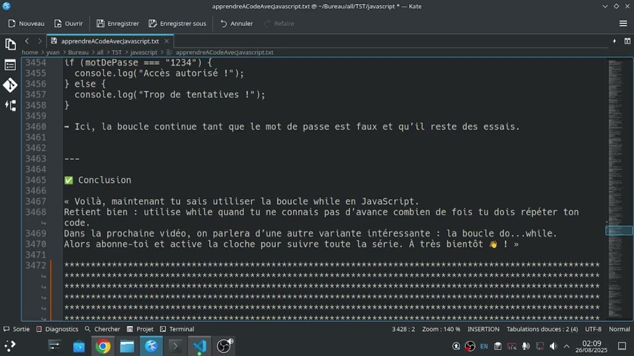 👉 JavaScript : Comprendre la boucle while (exemples clairs et pratiques) PART B