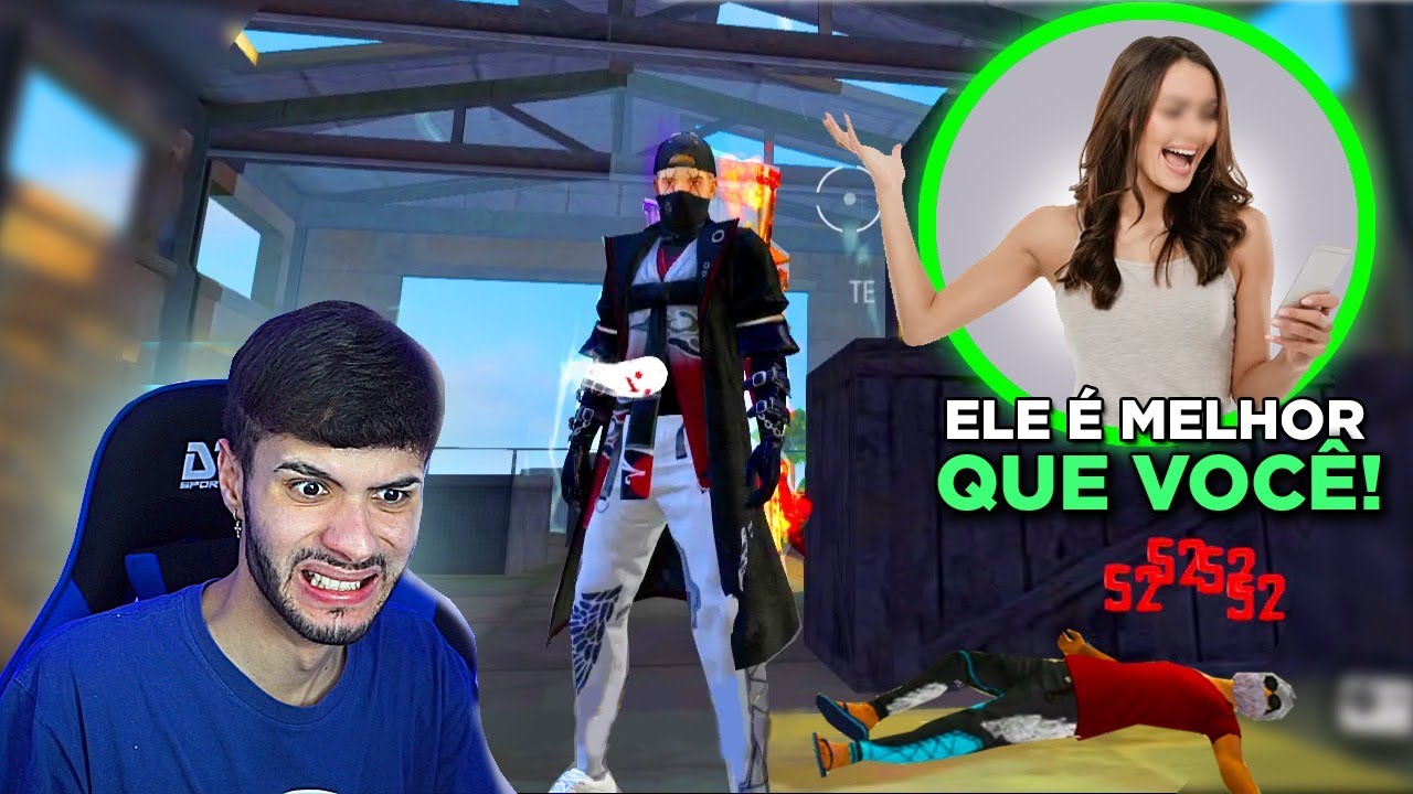 Impressionei a Namorada do Corno no X1! 😂😍