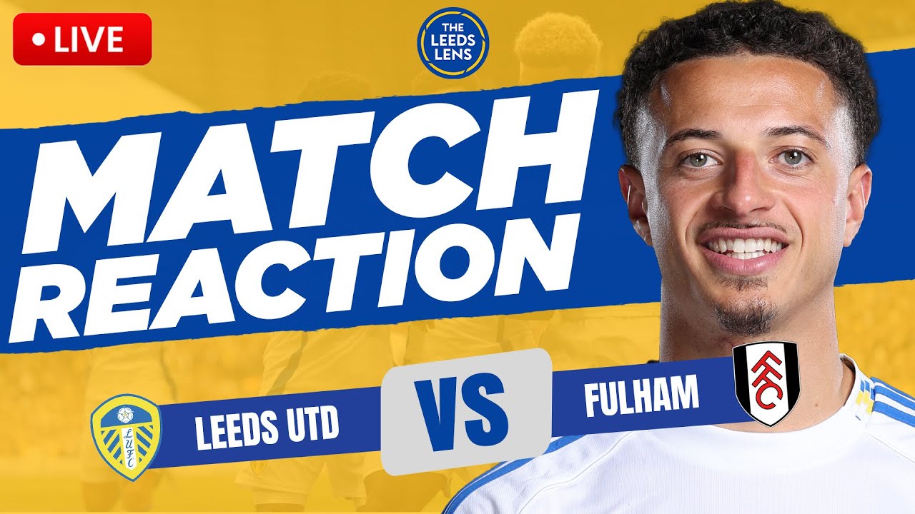 NMECHA YOU HERO! | Leeds United 1-0 Fulham | Match Reaction!